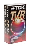 TDK TVR 240 4h VHS Leerkassetten - Doppelpack | 2er Pack