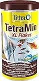 TetraMin XL Flakes - Fischfutter in Flockenform für größere Zierfische,...