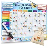 Belohnungstafel für Kinder - [100 Aufgaben + 350 Magnete] - Belohnungssystem...
