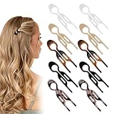 10 Stück Haarnadeln mit Magischem Griff, Haargabel, Haarnadel, französische...