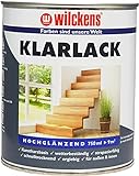 Wilckens Kunstharz Klarlack hochglänzend, 750 ml, farblos