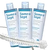 SomnoSept CPAP-Reinigungspaket – 3x CPAP-Reiniger SomnoSept 400 ml UND 1x...