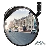ONVAYA® Verkehrsspiegel 30 cm | Konvexspiegel zur Einsicht von toten Winkeln |...