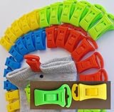 Alcrea® 36 (/44) Größere SOCKENKLAMMERN für Waschmaschine und Trockner...