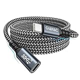 GIANAC USB C Verlängerung Kabel 1M,USB Verlängerung Type C 3.2...