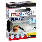 tesa extra Power Perfect Gewebeband - Gewebeverstärktes Ductape zum Basteln,...