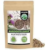 Alpi Nature Mariendistelsamen ganz 500g, Mariendistel Samen zur Zubereitung von...