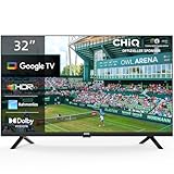 CHIQ TV L32G7V,32 Zoll Fernseher, HD Smart TV, Google TV, Google...