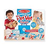 Melissa and Doug Tierarzt Spielzeug Kinder | Pet Doctor Tierarzt Spielset |...