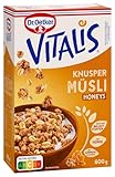 Dr. Oetker Vitalis Knusper Honeys: Knuspermüsli mit Honig, für Frühstück und...