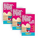 DECOCINO Vanille Buttercreme Fertigmischung (3x250g) - fertige Buttercreme...