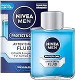 NIVEA MEN Protect & Care After Shave Fluid (100 ml), beruhigendes After Shave,...