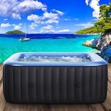 Whirlpool aufblasbar BRAST MSpa Tekapo für 6 Personen 185x185cm In-Outdoor Pool...