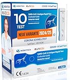 10x Corona Schnelltest Neue Variante 2025 Test Covid-19 Selbsttest Nasales...