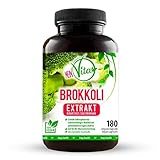 MeinVita Brokkoli Extrakt - 180 hochdosiert- 100% VEGAN Kapseln - Sulforaphan, -...