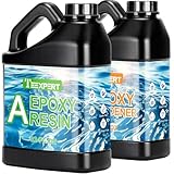 Teexpert 64oz Hochglanz Epoxidharz Set, Klares Selbstnivellierendes Blasenfreies...