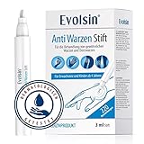 Evolsin – Anti Warzen Stift gegen Dornwarzen & gewöhnliche Warzen an Füßen,...