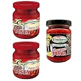 Paprikapaste Dreierpaket 600g, 2 x scharf Erös Pista 200g 1 x Haragos Pista...