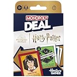 Monopoly Deal: Harry Potter Kartenspiel - Deutsche Fassung, Familienspiel für...