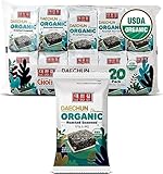 Organic DAECHUN(Choi's1) Seaweed Snacks 20 Pack Original Nori Leaf Product by...