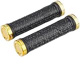 Reverse Grip Stamp Fahrrad Schraubgriffe schwarz/Gold