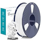 SUNLU ABS Filament 1.75 mm, Hoch Temperaturbeständiges 3D Drucker Filament,...