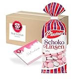 Pere's Candy Bundle für 5 x 225 g Piasten Schokolinsen Schokolade-Dragees...