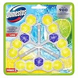 Domestos Power 5 Toilettenstein Limette WC Reiniger im Vorteilspack Volle Power...