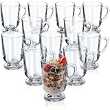 KADAX Kaffeegläser Set, 300ml, Teegläser aus Glas, Glühweingläser,...