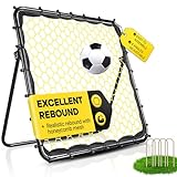 Happy Jump Fußball Rebounder 1x1m – Verbessert Technik & Reaktion, mit...