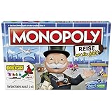 Hasbro Monopoly Reise um die Welt, Brettspiel für Kinder und Erwachsene,...