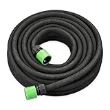 Relaxdays Tropfschlauch, Bewässerung, 30 m Perlschlauch, Hochbeet &...