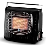 Gas Bullet ® Keramik Gasheizung 2 kW - Effizienter Gasstrahler für Camping,...