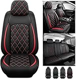 Sitzbezüge Auto Leder Autositzbezüge Universal Set für Mercedes Benz C-Klasse...