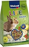 Vitakraft Life Dream, Zwergkaninchen Futter, mit Birne, mit Apfel, mit...