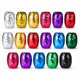 18er Ringelband Set mit bunten Farben je 20 Meter - Geschenkband Kräuselband -...
