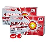 Doppelpack NUROFEN Weichkapseln 400 mg Ibuprofen bei Schmerzen - 2X so schnell...