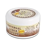 Universal Lederbalsam 250ml mit echtem Bienenwachs zur Pflege und Reinigung von...