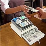 MEELRYD Elektronische POS-Registrierkasse, Kasse für den Handel LED...
