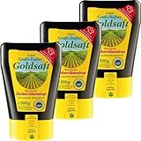 Grafschafter Goldsaft Zuckerrübensirup, Spenderflaschen (3x 500 Gramm)