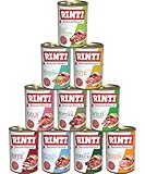Rinti-Kennerfleisch 10 x 400g Mixpaket | 10 garantierte Sorten | getreidefreies...