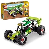 LEGO 31123 Creator 3-in-1 Geländebuggy, Quad, Kompaktlader, Spielzeug-Fahrzeuge...