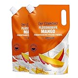 by Amazon Flüssigseife Gel Nachfüllpackung Mango, Feuchtigkeits-Pflege-Formel,...