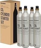 BLANCO Starterset CO2-Zylinder 4er Set | Passend zur Drink.soda &CHOICE.all |