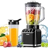 GDOR Professional Standmixer 1200W Smoothie Maker 5 Programme Mixer Smoothie...
