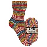 Opal - Opal Nach Hundertwasser Auflage 4054-668 (425m) 4-Lagig Langlebig Socke...