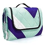 Waschbar Picknickdecke Wasserdicht Isoliert, Strandmatte Gepolstert Faltbar,...