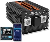 EDECOA Wechselrichter 12V 230V Reiner Sinus 3500w ECO Modus mit App...