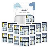 100 Stück Antibeschlag-Brillenreinigungstücher,Einzeln...