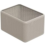 Rotho Madei Aubewahrungsbox 13l, Kunststoff (PP recycelt) BPA-frei, cappuccino,...